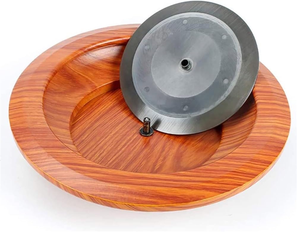 Rueda de apuestas de Madera de Lujo de Clase Casino Ruso de 12 ", Juego Completo de Ruedas de Ruleta de Madera, con Plato Giratorio de Caoba, Juego de Ruleta