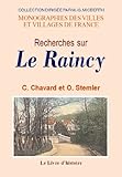 raincy 93  Le raincy (recherches sur)