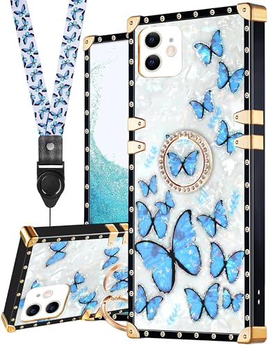 Coque iPhone 11 de luxe chic avec cordon de transport pour vos sorties