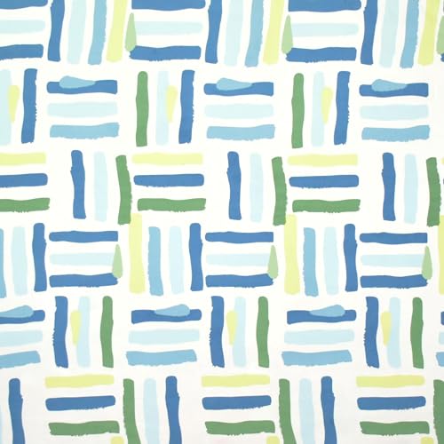 Image of VOMZER Premium 320 TC Fitted Bed Sheet with Full Elastic - Deep Pocket Design - Wrinkle Resistant Fitted Bedsheet 36x72 Single Brush N Lines