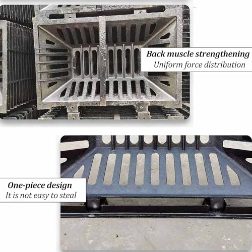 Fonte robuste et durable pour couvercle de drain de cour - 3