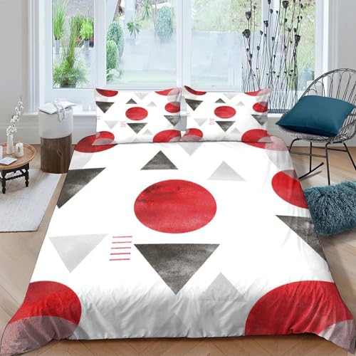Housse de Couette Super Douce en Microfibre Résistante Motif Floral - 4