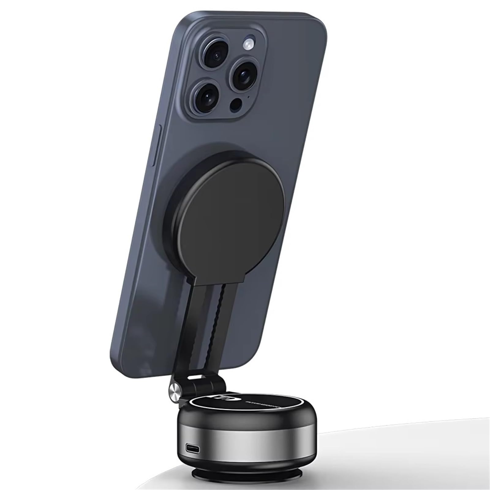 para iPhone 14 15 16 Teléfono Ventosa Vacío Eléctrica Soporte Adsorción Magnético Fuerte Telescópico Cocina Gimnasio Soporte Móvil Coche