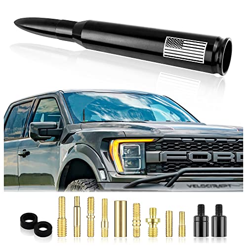 New Upgrade American Flag Car Bullet Antenna,Truck Exterior Accessories Antenna