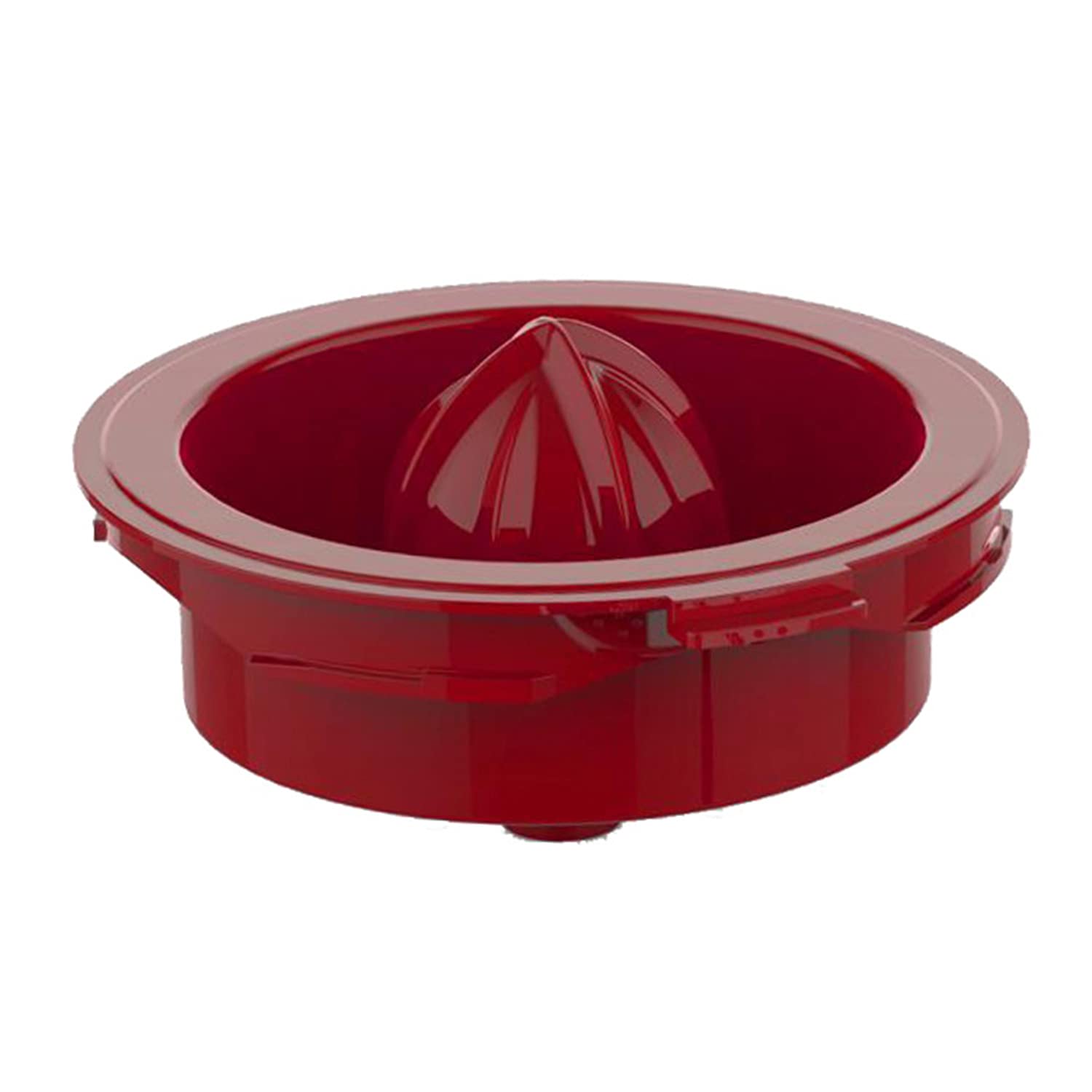 Accesorio para exprimidor de cítricos para procesador de alimentos, piezas de repuesto para procesador de alimentos multifunción NutriChef Número de modelo: NCFPRED (rojo)