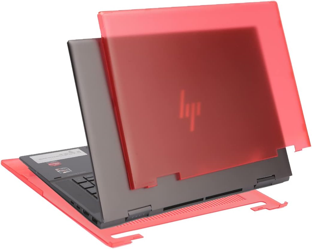 mCover Case ONLY Compatible for 2022~2023 15.6" HP Envy x360 15-EW0000 (Intel CPU) / 15-EY0000 (AMD CPU) Series Laptop (NOT Fitting Any Other HP Models) - Clear