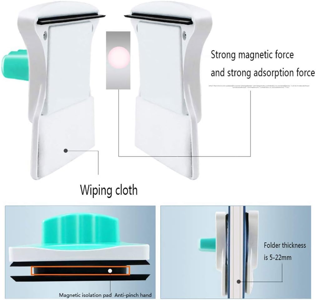 Double-sided Glass Cleaner Double-layer Hollow Cleaning Window Scraping Tool