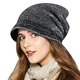 Escena aplicable: el gorro de invierno para mujer puede mantenerte abrigado y protegido, ya que puede soportar nuestro clima frío. Es ideal para actividades al aire libre y de trabajo, como esquiar, escalar, andar en bicicleta, pasear al perro