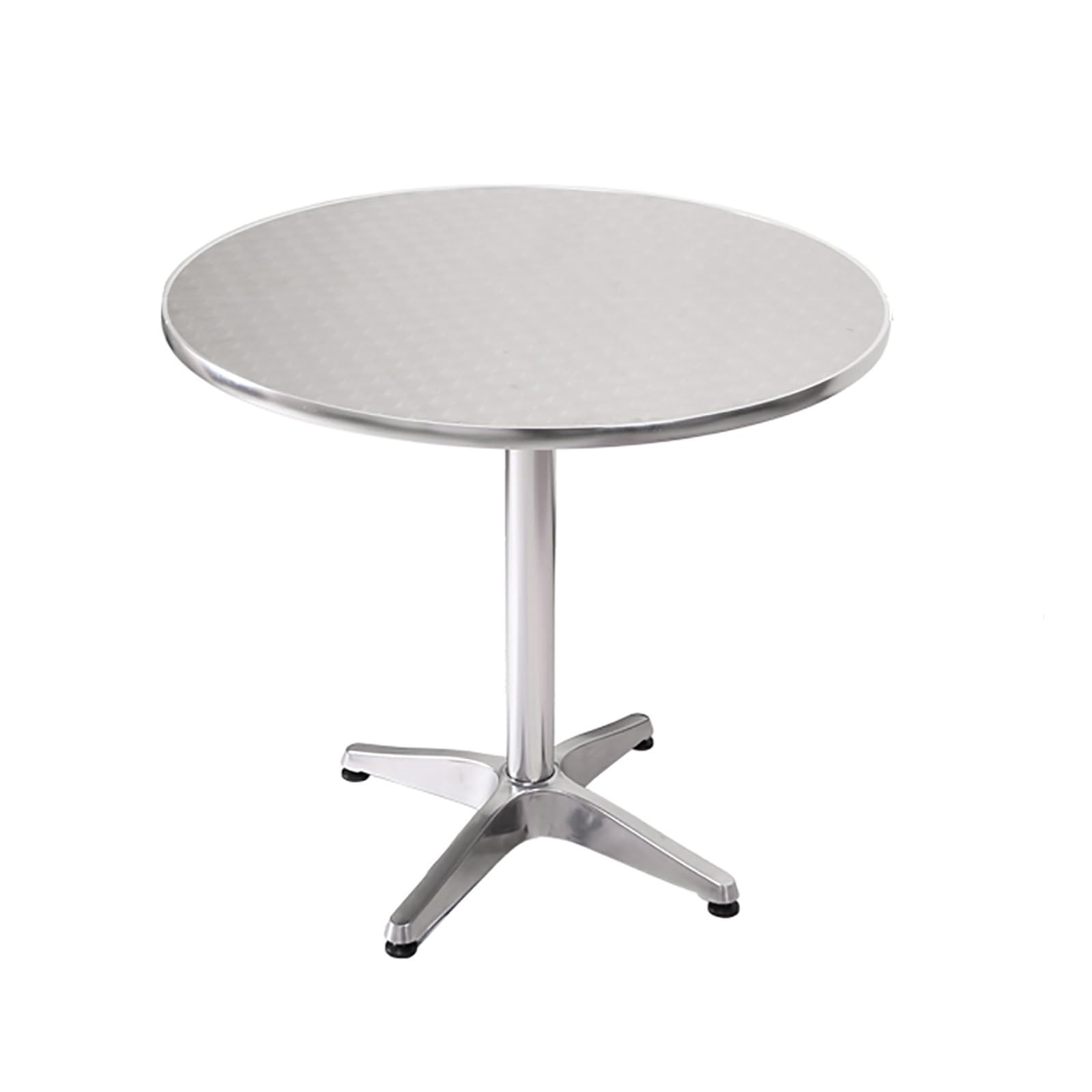 Okrągły stół do jadalni (H70cm) cale stół negocjacyjny ze stali nierdzewnej, do baru wystawowego, recepcji, kawiarni, sklepu z herbatą mleczną (70 cm)