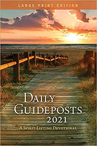 Daily Guideposts 2021 Large Print B09K4SK3HM Book Cover