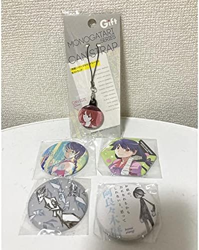 Amazon 物語シリーズ 化物語 ウエダハジメ 缶バッジ ストラップ 西尾維新 グッズ アニメ 萌えグッズ 通販