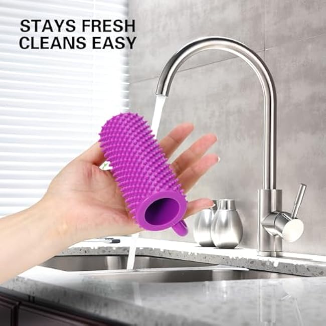 Hand Exercise Balls for Arthritis - Therapy Ball with Finger Separate & Massage Spike - Improve Flexibility & Grip Strength, Hand Exercise Balls for Strokes/Arthritis/Surgery/Elderly