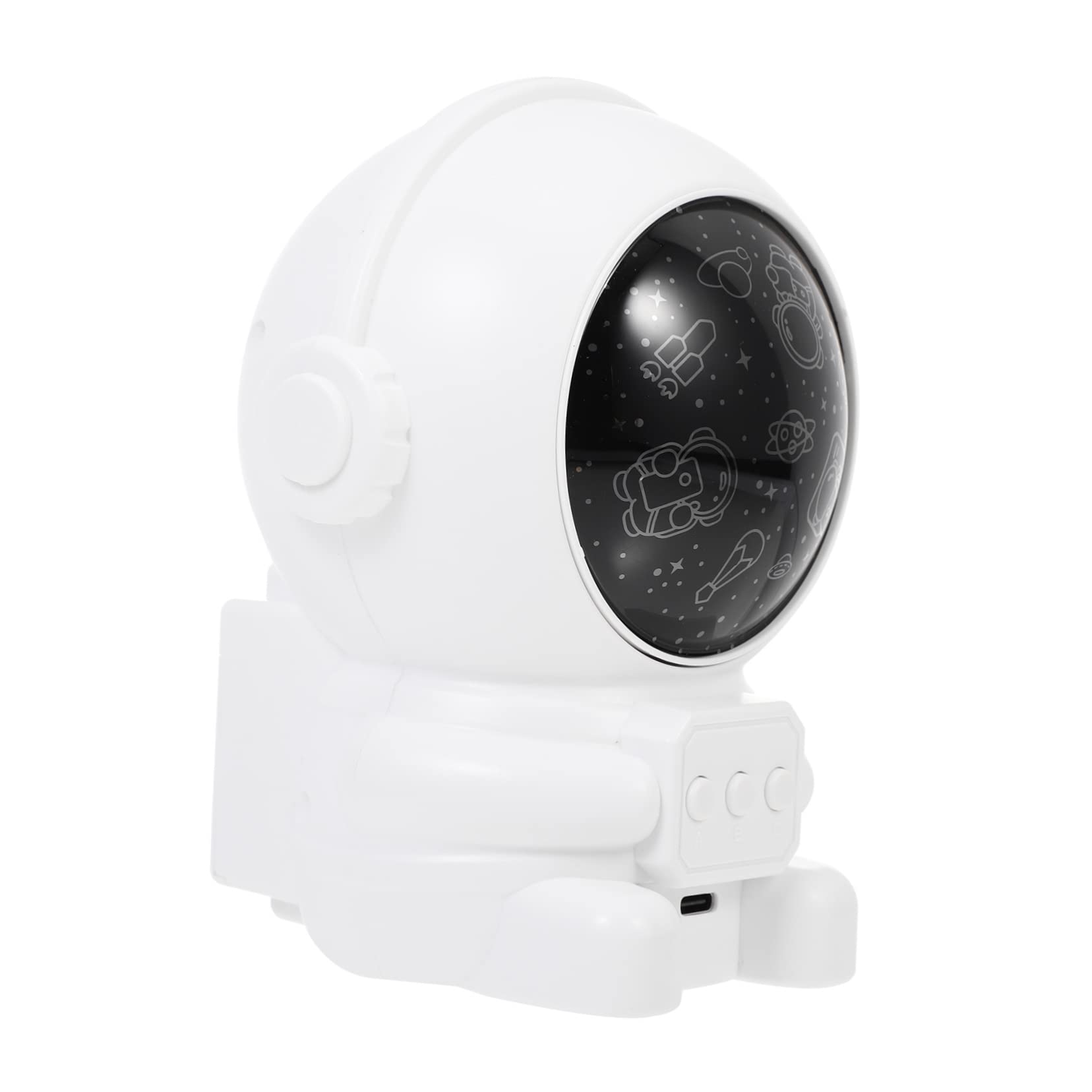 Amosfun Creative Astronaut Light Projector Desktop Night Lamp for Unique Home Decoration with Soft Lighting Effect for Bedrooms and Gatherings