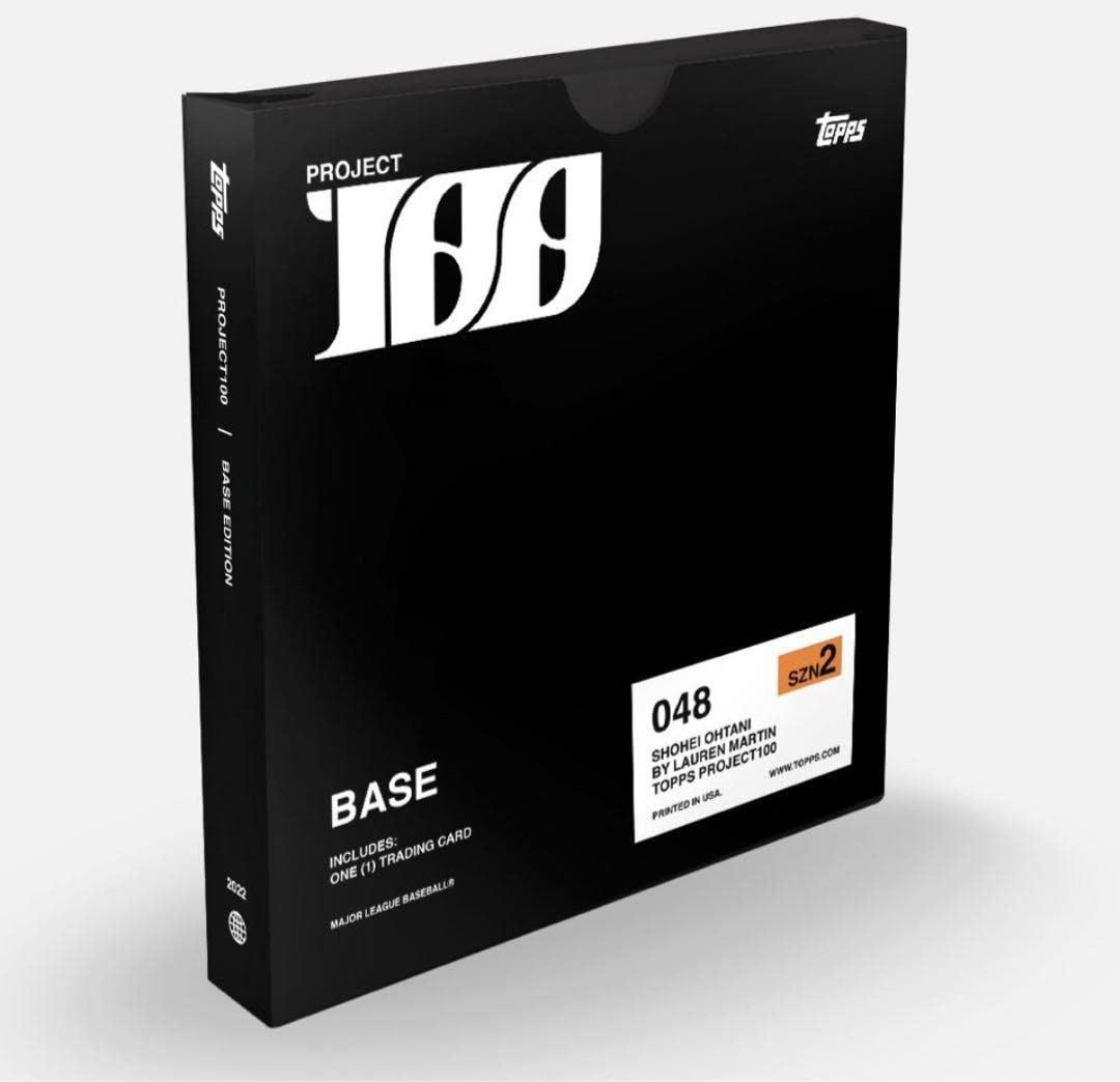 Amazon.co.jp: WBC 大谷翔平 カード Project100 世界3999枚限定 侍 