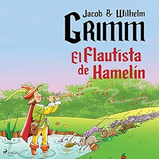 Diseño de la portada del título El Flautista de Hamelín