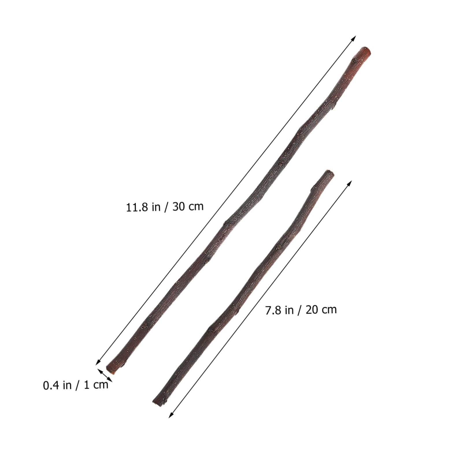 NUOBESTY 200 Piezas Palitos De Artesanía Palos De Ramitas Naturales Registros Palos Artesanales Tipi Para Hacer Manualidades Ramitas Artesanales De Registro De Madera