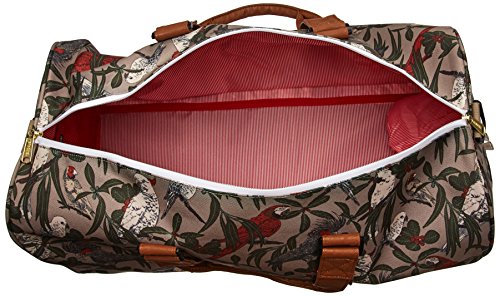 Image of Herschel Supply Co. Novel Duffle Bag, Brindle Parlour /Tan Synthetic Leather