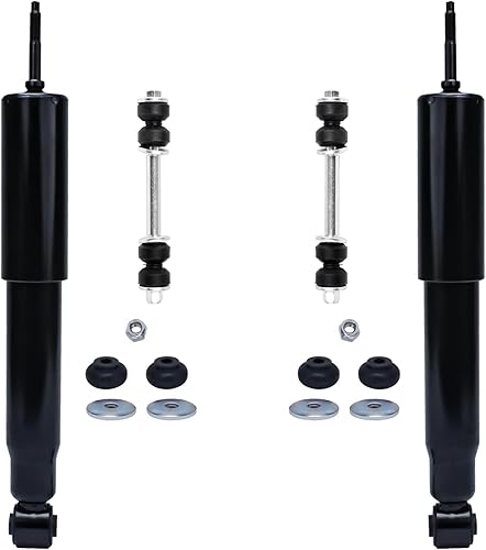 Miniatura 93 de Detroit Axle - Amortiguadores traseros para Chevrolet Equinox GMC Terrain Pontiac Torrent Saturn Vue Suzuki XL-7, 2 Amortiguadores traseros