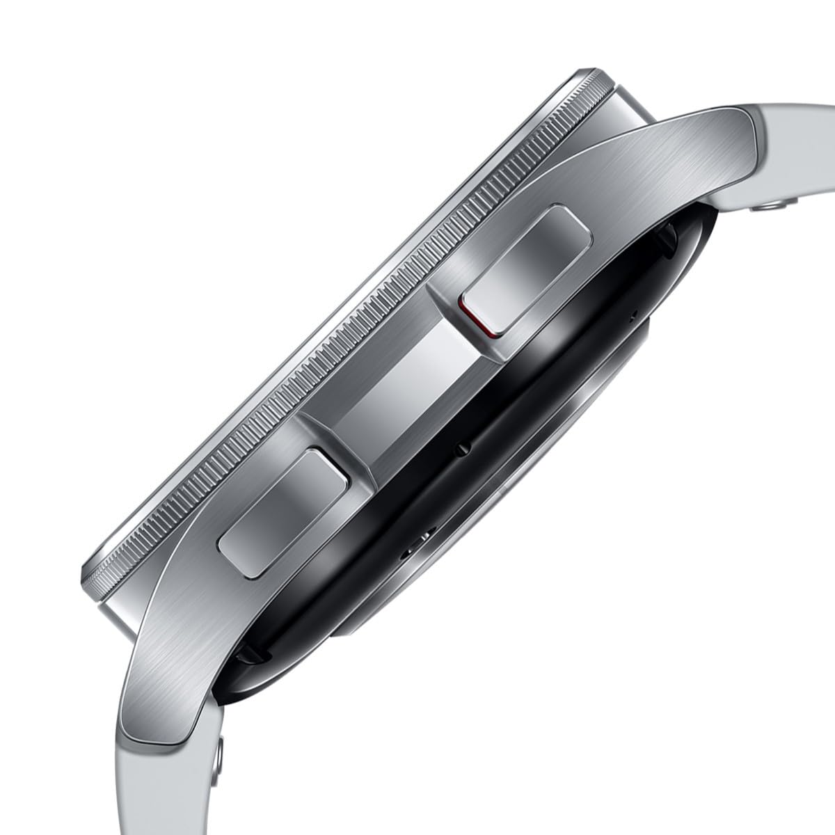 Samsung Galaxy Watch6 Classic 4G LTE, 43 mm + Correa de recambio - Smartwatch, Control de Salud, Seguimiento Deportivo, Batería de Carga Rápida, Plateado (Versión Española)