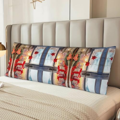 Housse de traversin en microfibre douce avec fermeture enveloppe - 6