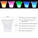 Colorido LED Luz Hielo Cubo de Champán,LED Ice Bucket 5L de alta...