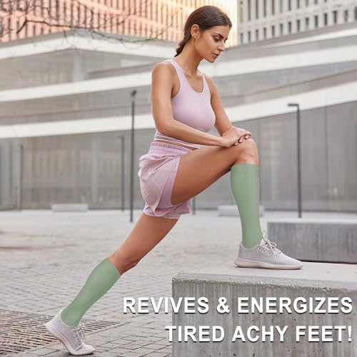 Compression Socks for Women and Men (7 Pairs) - Best Support for Nurses, Medical, Running, Hiking, Travel2