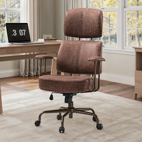EUREKA ERGONOMIC Executive Office Chair, Mid Century Modern...