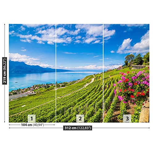 Papier peint moderne camouflage décoration murale chambre grand format Tulup - 7