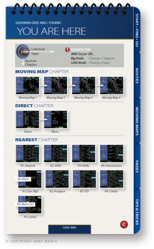 Garmin/King Combo GNS 430/530/480/KLN94 Qref Checklist (Qref Avionics Quick Reference)      Spiral-bound – January 1, 2009