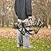 FENJANER Archery Compound Bow Sling String Carrier Cams Case Carrying Shoulder Strap Holder for Outdoor Hunting (Camo)