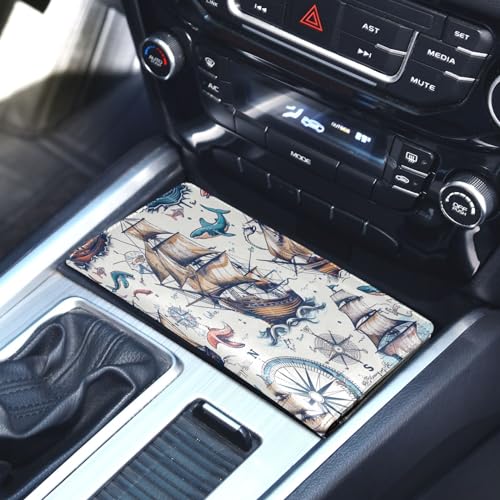 Organizador para carro de cuero miniatura 4