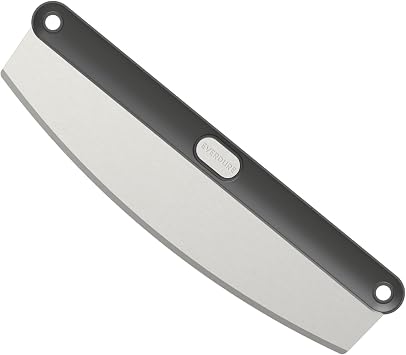 Everdure Pizza Rocker - Powerful One-Cut Stainless Steel Blade, Durable and Comfortable Grip, Dishwasher Safe Ideal Pizza Cutter for Pizza Lovers, Chefs, Cooks, Bakers