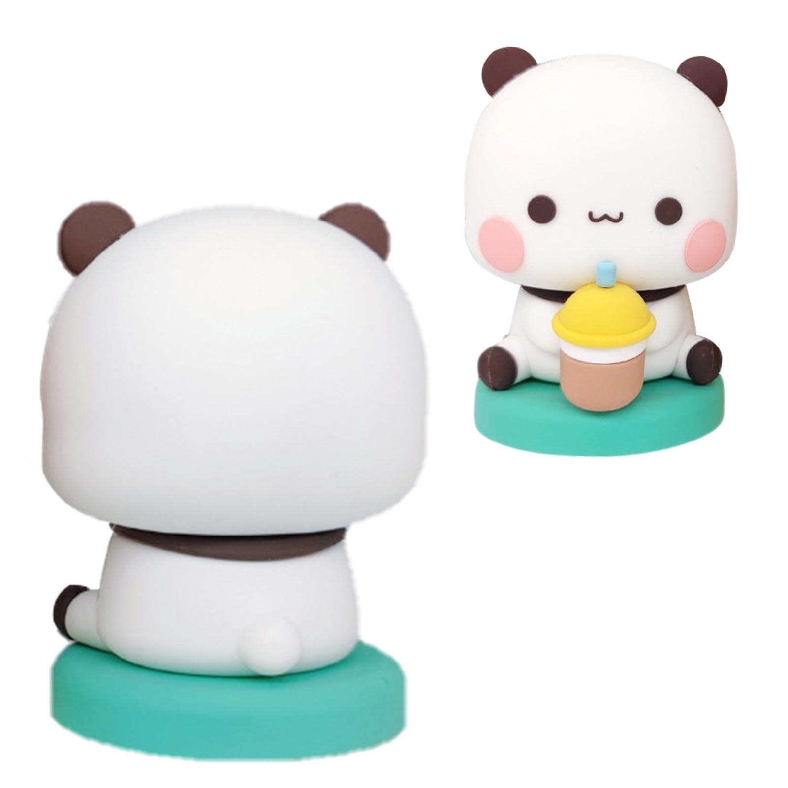 Bubus And Du-du Plush Toy Cute Bear Panda Bubus And Du-du Plush Soft Bubus Du-du Plush Cartoon Plush Toy Gift For Fans Kids Adults, White