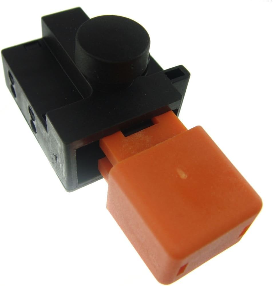 Ufixt Lawnmower Switch 8A 250V On Off Compatible With Flymo RC322 RC400 RE-320 RE32 Replacement Power Button Spare Part