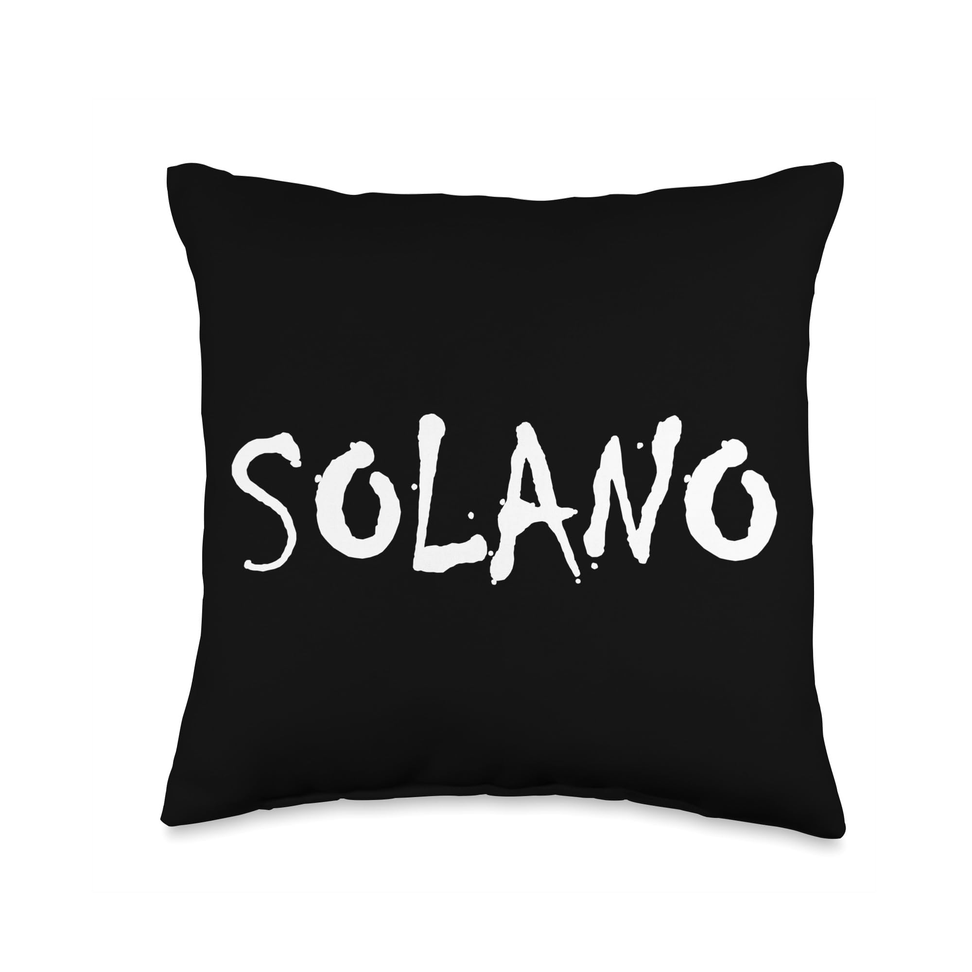 Amazon.com: Solano Apellido Americano Hispano Mexicano Familiar Almohada :  Hogar y Cocina
