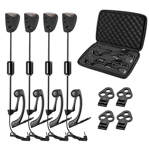 4 Stück LED Bissanzeiger Für Karpfenangeln - Beleuchtete Swinger