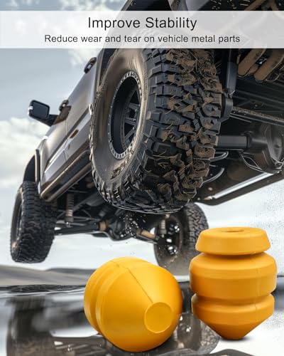 Topes delanteros Ram 2500 2WD parachoques de brazo de control inferior 2 piezas 2003-2014 4