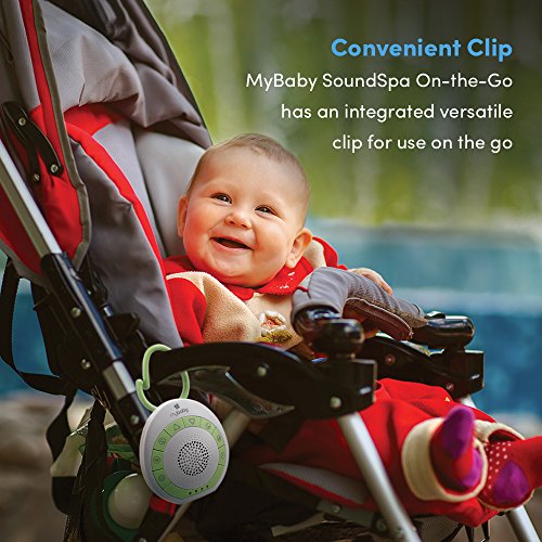 MyBaby Baby Sound Machine, White Noise Sound Machine for Baby, Travel