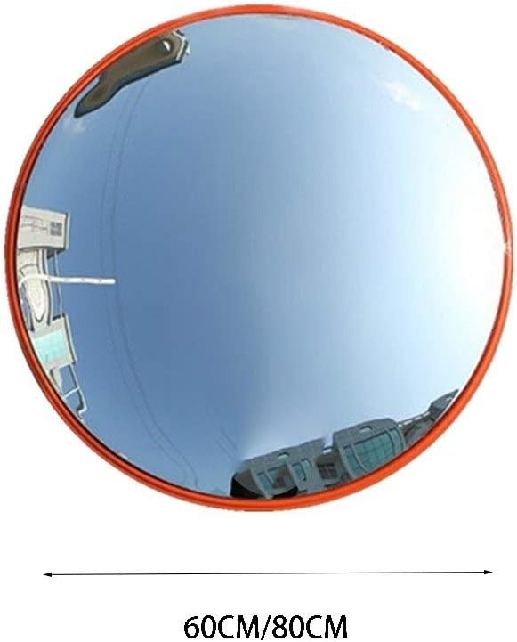 凸型交通安全ミラー、PC凸型広角安全ミラー丸棒取り付け