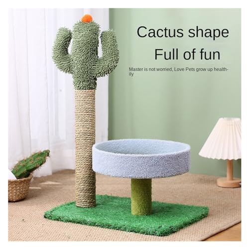 Petit cadre d'escalade for chat cactus simple à assembler avec structure trois couches - 5