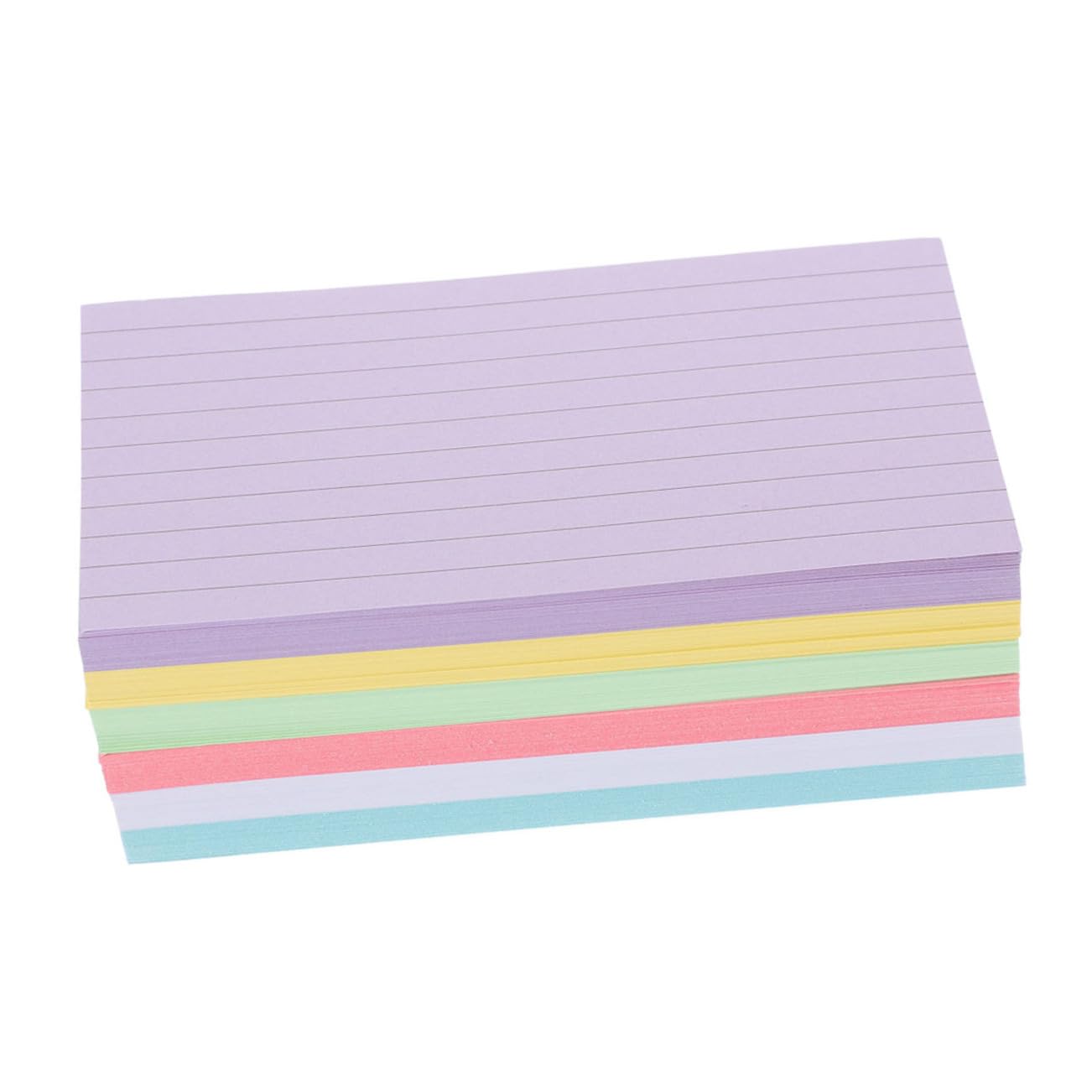 LALAFINA 300blätter Karteikartenblock Mit Notizblock Aus Papier Für Karteikarten Registerpapier Redekarten Und Organisation Im Alltag Und Studium