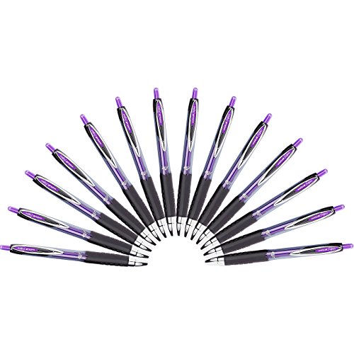 Uni-Ball Signo 207 Bolígrafo Retráctil de Tinta Gel 0.7mm Paquete 14 miniatura 1