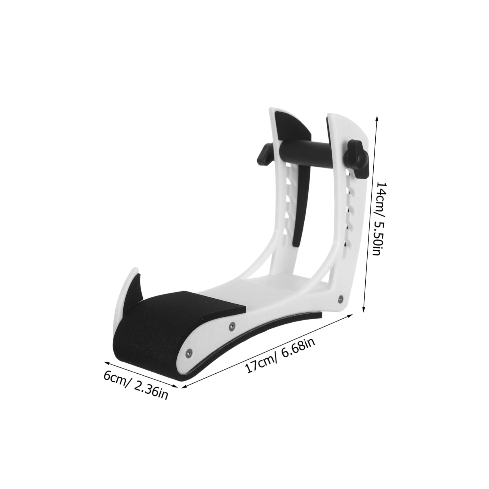 Vaguelly Electric Guitar Rest Foot Stool Adjustable Clip Guitar Stand Base for Electric Guitars and Basses for Home Practice and Performances Easy to Use Reliable Support
