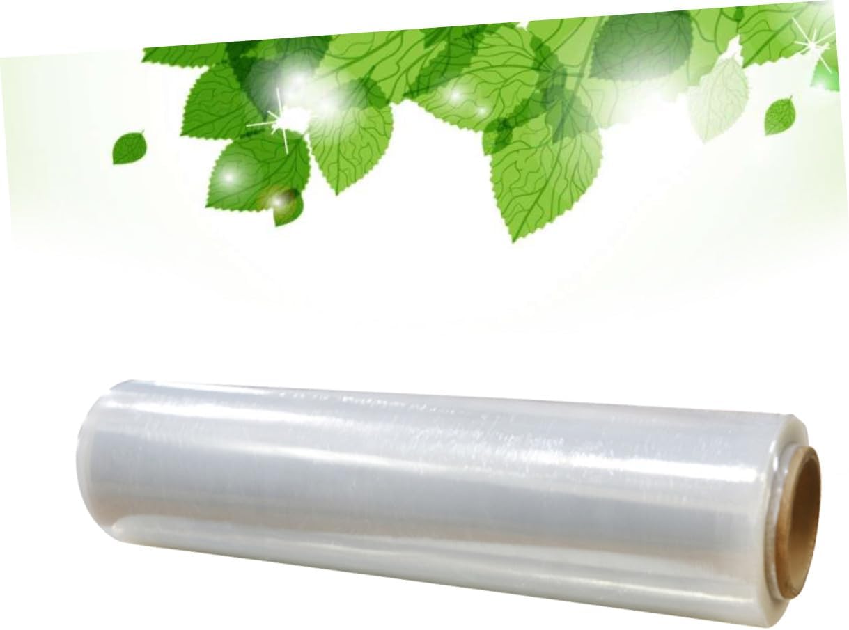 Ciieeo Disposable Large Roll Food Grade Pe Plastic Wrap 30cm X 3000ft Household Fresh Keeping Cling Film for Fruit Vegetable Storage and Kitchen Packaging