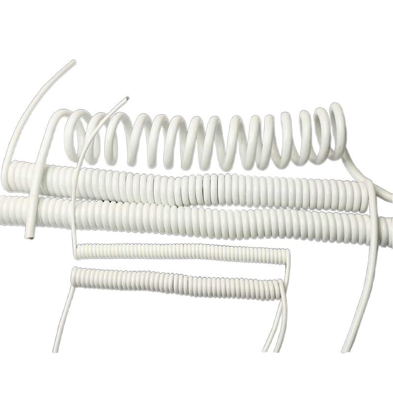 Câble Spiralé Extensible 3 Conducteurs 22 AWG - 2.5m (étiré Jusqu'à 1.25m) - Fil De Tension