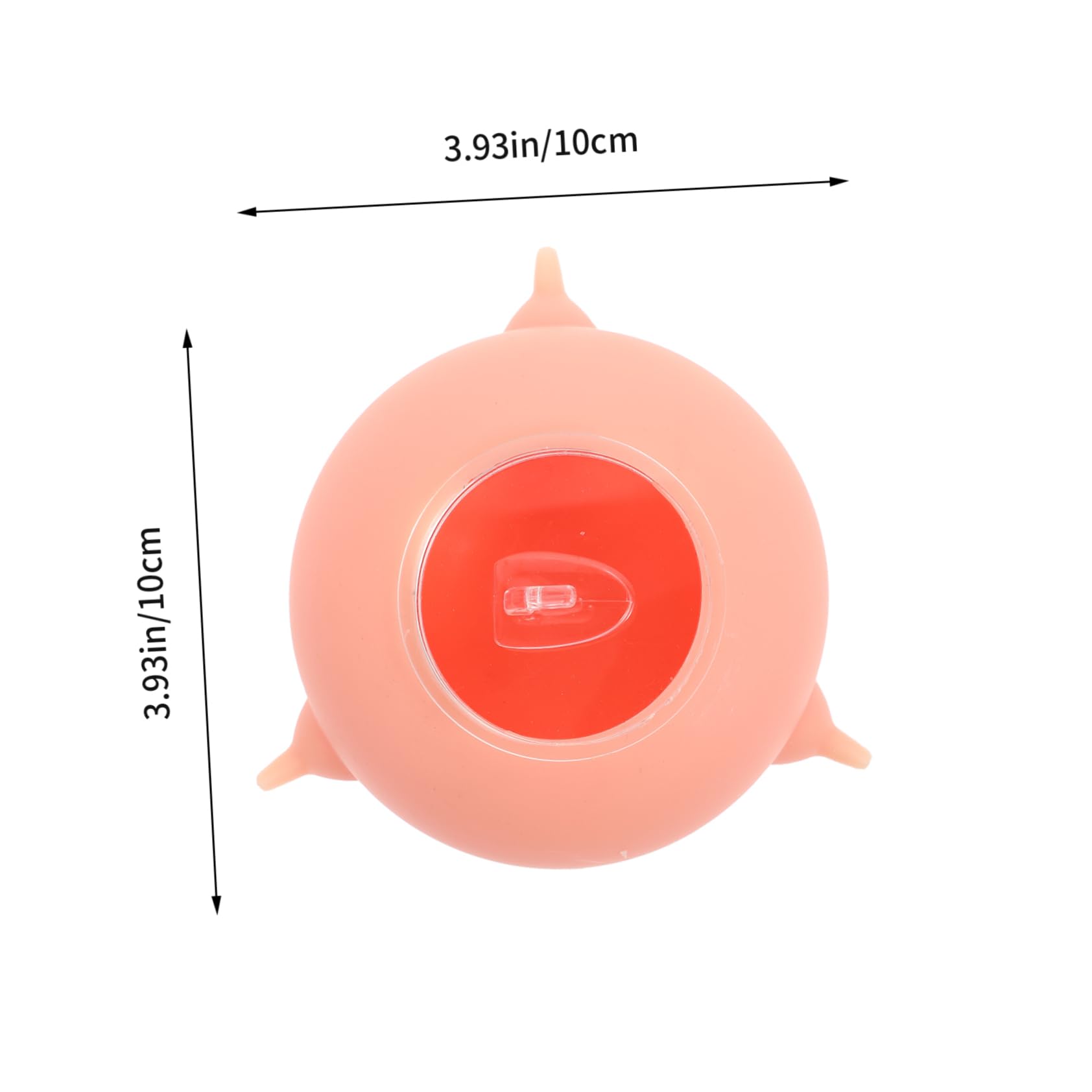 HEMOTON Biberon di Piccoli Animali Domestici per L'addestramento in Silicone Rosa Resistente ad Alte Temperature, Facile da Conservare per Cuccioli e Gattini