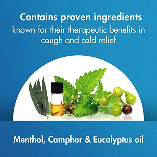 Image of Vicks Vaporub 110ml, Relief From Cold, Cough, Blocked Nose, Headache, Body ache, Muscular stiffness and Breathing difficulty