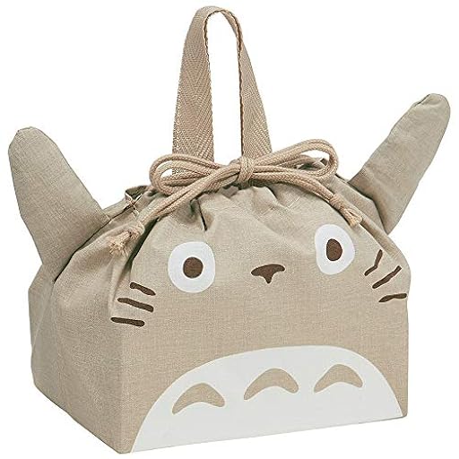 Skater KB7D-A - Bolsa Bento Box para niños con cordón, diseño de Totoro Ghibli | Ya disponible en tu tienda friki favorita! En mundofriki.es!