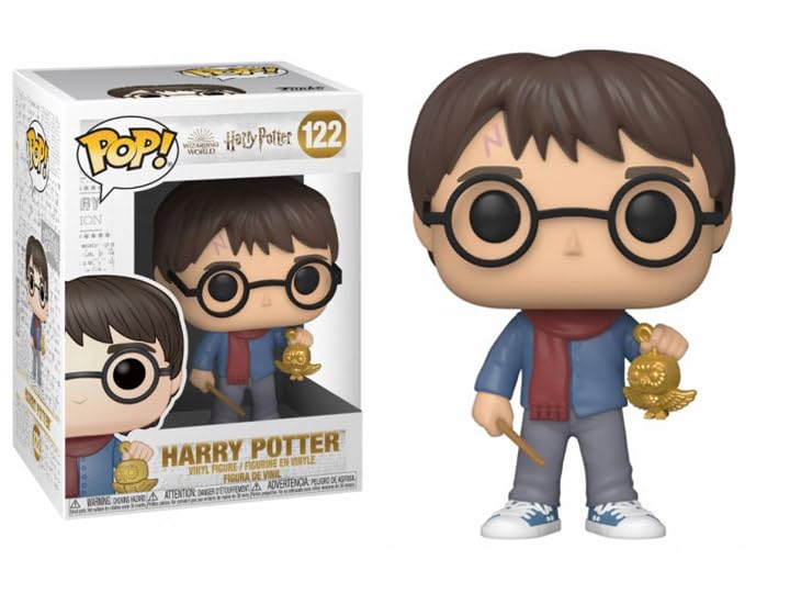 Funko Harry Potter Holiday con caja protectora transparente para evitar el desgaste del vinilo