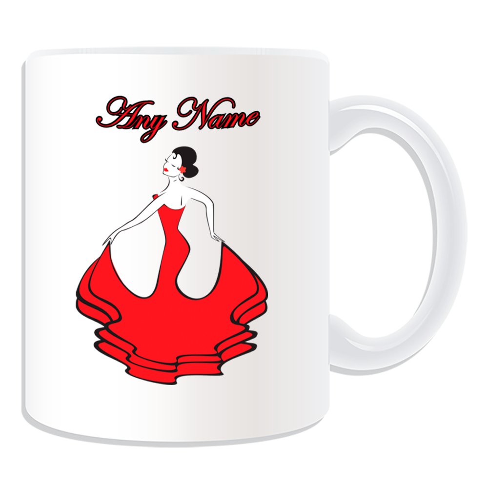 Flamenco Pour Danseuse De Flamenco Rétro Pour Homme Tasse